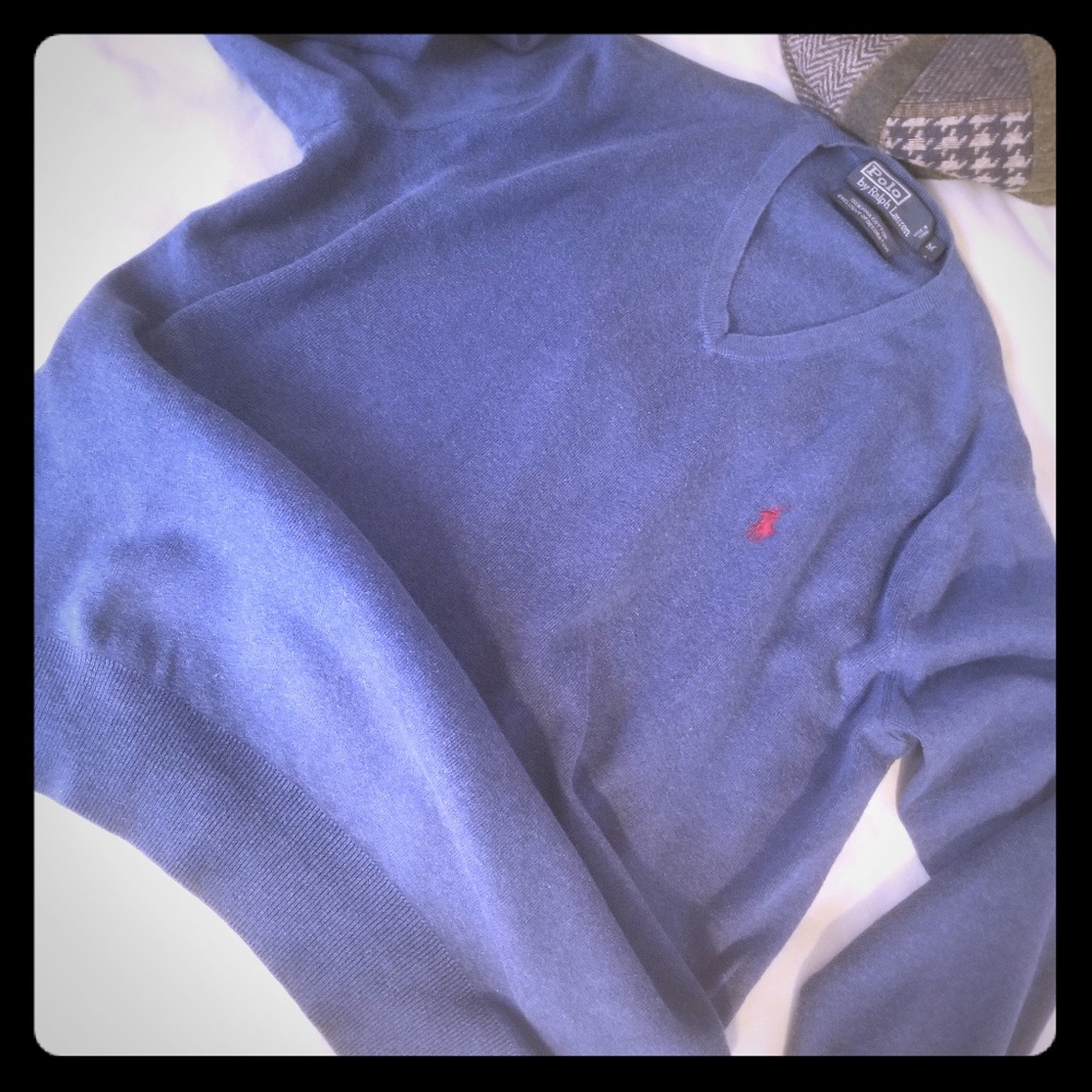 V-neck sweater